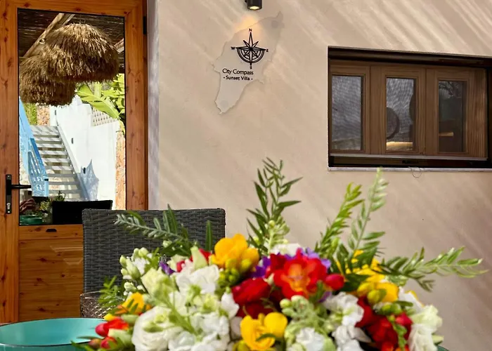 Compass Sunset * Rhodes City